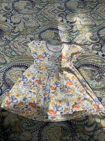Детское платье, цвет - Желтый, Новый at lalafo.kg Детское платье, цвет - Желтый, Новый