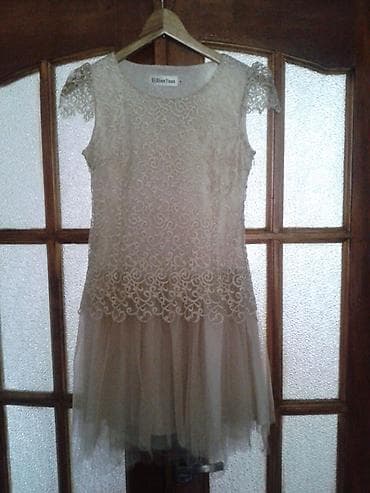 мусульманская платье: Детское платье, цвет - Белый, Новый — 3