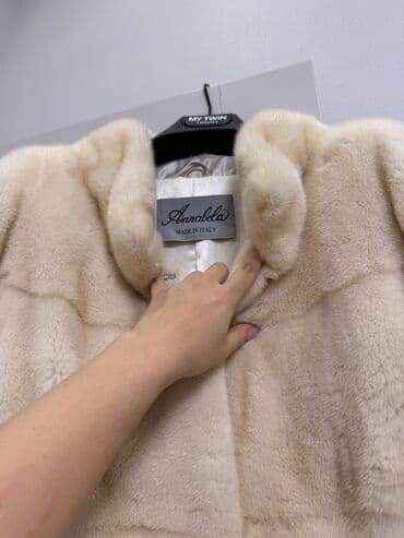 Шуба, Норка, По колено, Италия, S