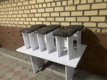 стол табурет: Табуретка, Новый, ЛДСП, Не раскладной — 8