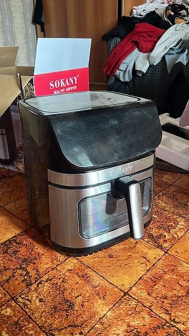 духовка продается: Аэрогриль SOKANY Healthy Air Fryer SK-10104 - Объем: 12 л - Мощность — 4