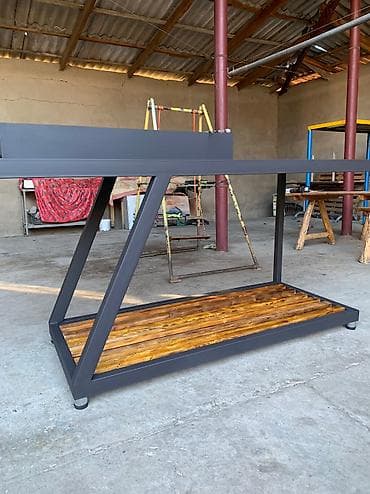 оборудование кафе: Мангал. Проф труба 40х60 лист 4мм. Мангал 1 метр стол 1 метр — 3