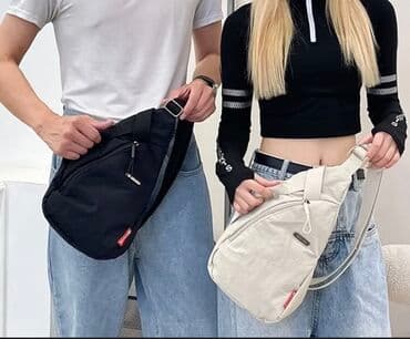 сумка для документов: Поясная сумка, бананка, Новый, Материал: Нейлон, Унисекс — 1