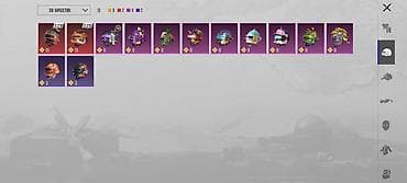 прокат форма: Игровой аккаунт PUBG MOBILE с большим набором косметики и скинов — 3