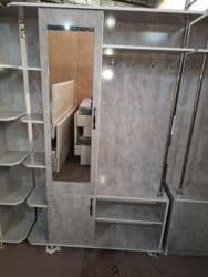 тумбу под зеркало: Гарнитур для прихожей, Новый, Зеркало, ДСП, Бесплатная доставка, цвет - Бежевый — 24