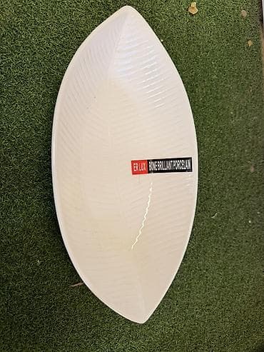 third edition solution: Салатник/менажница ERLUX из костяного фарфора - Форма: продолговатая — 2