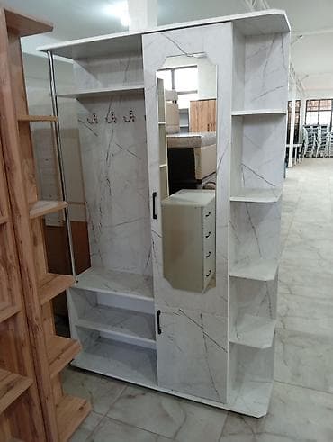 шкаф джалал абад: Шкаф-прихожая, Новый, С зеркалом, ЛДСП — 4