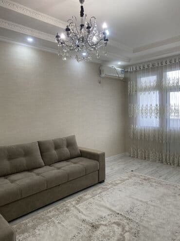 долгосрочная квартира в джалалабаде: 2 комнаты, Круглосуточное заселение, Парковка, Душевая кабина — 6