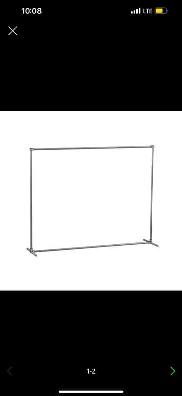 оборудование для бутика: Каркас для Фотозоны !!! Баннерная стойка в АРЕНДУ!!! За сутки 1500 ! — 2