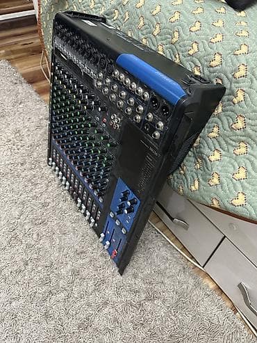 микшер пульт: Б/у, Концертный, Без усилителя, Каналов: 16, Разъем: Jack, Есть эквалайзер — 5