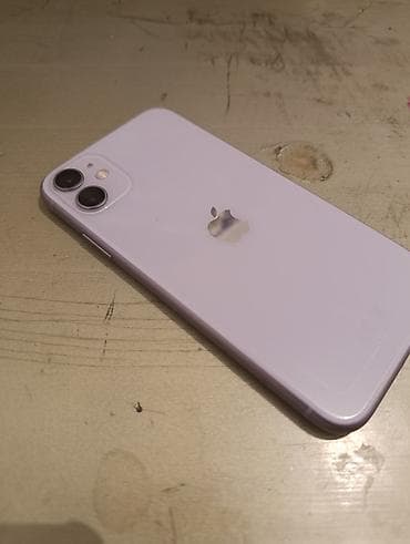 iphone 3g: IPhone 11, Б/у, 128 ГБ, Deep Purple, Защитное стекло, Чехол, 83 % — 1