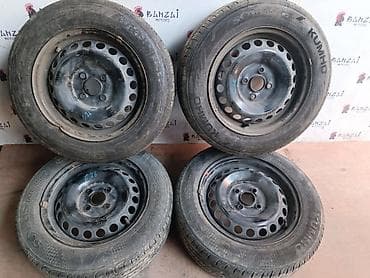Колесный комплект: летние колеса Hankook/Kumho на штампованных дисках
