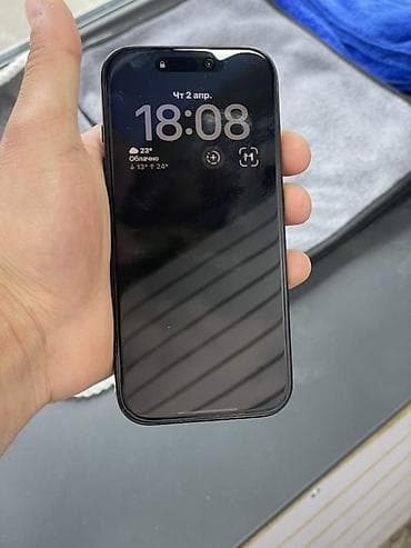 osmo pocket: IPhone 16 Pro, Б/у, 128 ГБ, Черный, Зарядное устройство, Защитное стекло, Чехол, 100 % — 2