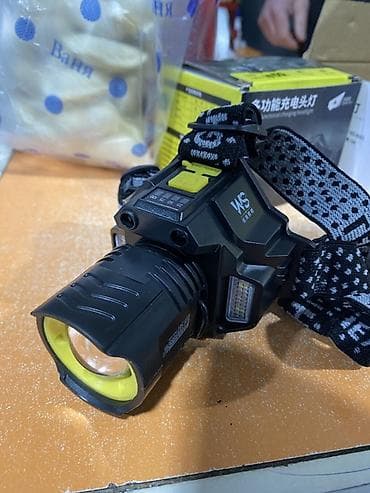 лупа для фары: Налобный фонарь WUSHANG WS-8663 - Мощный светодиодный головной фонарь — 1