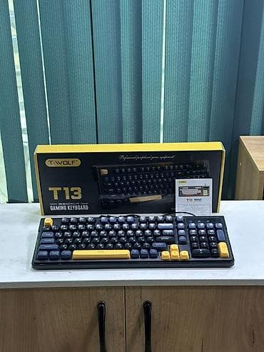 беспроводная клавиатура и мышь: Клавиатура, Проводное подключение, Размер: 100% — 2