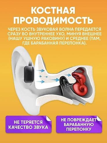 cloud 2: Костные наушники, Hoco, Новый, цвет - Черный — 6