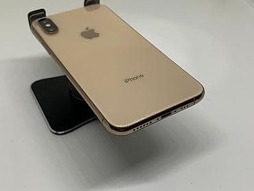iphone osh: IPhone Xs, Б/у, 256 ГБ, Золотой, Защитное стекло, Чехол, 100 % — 4