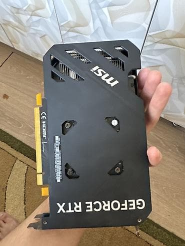 geforce: Видеокарта для ПК, Б/у, MSI, GeForce RTX, 8 ГБ — 1