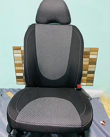 шторки фит: Чехлы Велюровые, цвет - Оранжевый, Honda, Новый, Самовывоз — 3