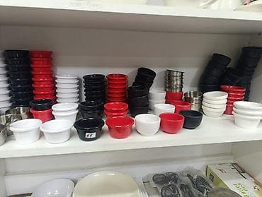 Набор порционных соусников/раменадок (ramekin) разных размеров и
