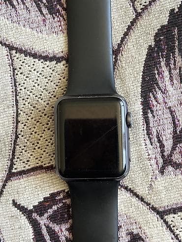 Apple Watch Series 1, 38 мм - Корпус: алюминий Space Gray, стекло