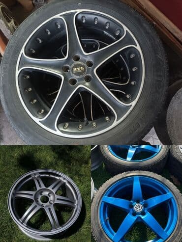 Литые Диски R 17 Комплект, отверстий - 5, Б/у