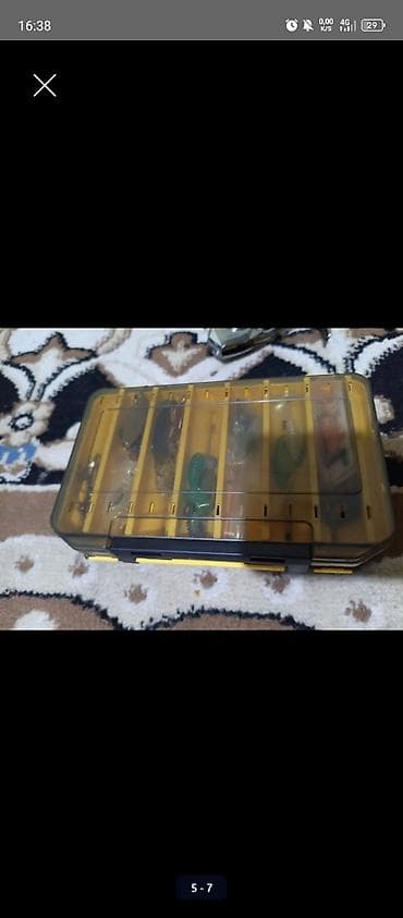 рыболовный набор: Спиннинговый комплект для микроджига цена за весь комплект 6000 — 5