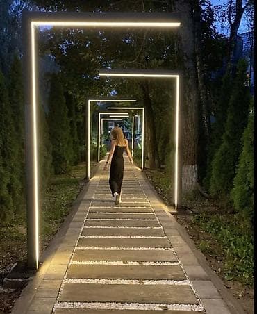 Жарнамалык жабдуулар: Каптал тосмолорун жасоо Материалы: Металл, Тышкы буюм, Жабуусу: Цинк менен каптоо, Акысыз ченөө — 2