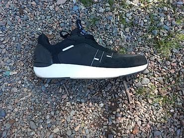 беговой дорожке: Кроссовки Nike (низкие) - Цвет: черный с серыми вставками, белая — 3