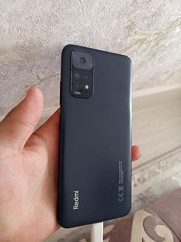 Redmi, Redmi Note 11, Б/у, 128 ГБ, цвет - Серый, 2 SIM at lalafo.kg Redmi, Redmi Note 11, Б/у, 128 ГБ, цвет - Серый, 2 SIM