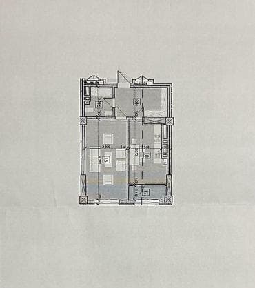Квартиры: 1 комната, 52 м², Элитка, 4 этаж, Готовая ПСО (под самоотделку) — 7