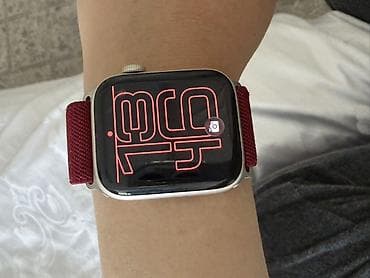 apple watch se 1: Apple Watch SE второго поколения 44 мм Светлый силиконовый ремешок с — 3