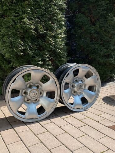 новые шины бишкек: Литые Диски R 17 Toyota, Комплект, отверстий - 6, Б/у — 2