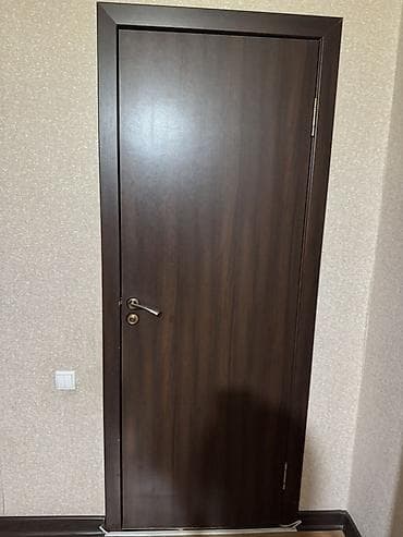 межкомнатный дверь: Межкомнатные двери, цвет тёмный орех — 2