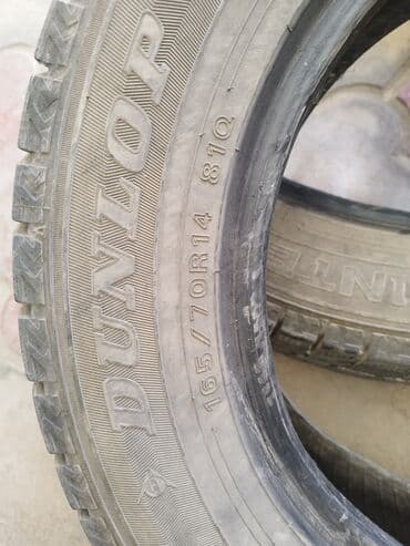 купить багажник на крышу авто в бишкеке: Шины 165 / 70 / R 14, Зима, Пара, Легковые, Япония, Dunlop — 1