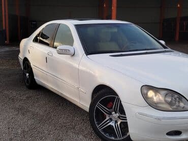 машина акцент: Mercedes-Benz S-Class: 2002 г., 3.2 л, Автомат, Бензин, Седан — 5