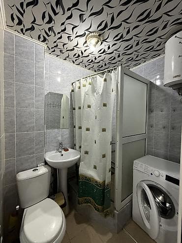 газета рио токмок квартиры: 3 комнаты, 58 м², 1 этаж, Евроремонт — 7