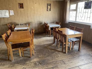 купить дерево для мебели: Стол и стул для кафе, Б/у — 1