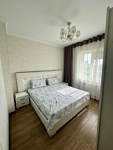 Батирлер: 2 бөлмө, 60 м², 7-мкр 106-серия, 7 кабат, Евро оңдоо — 2