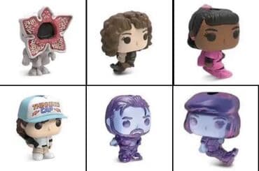 коллекционные монеты нбкр: Коллекция мини-фигурок kinder joy (линейка по сериалу Stranger Things) — 1