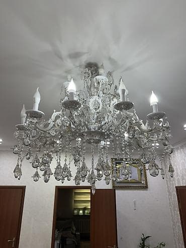 барокко: Классическая хрустальная люстра большого диаметра - Формат — 1
