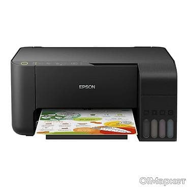 принтер epson l3258: МФУ Epson L3258 Wi‑Fi, черный - Тип: струйное цветное МФУ — 3