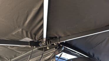 навес дома: Веерная маркиза 2.5x2.5m Тент: 420D Oxford влагозащитный — 5