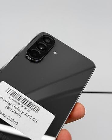 проектор бишкек: Samsung Galaxy A56 5G, Б/у, 128 ГБ, цвет - Черный, В рассрочку, 2 SIM, eSIM — 4