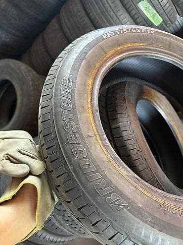 stud 100: Шины 175 / 65 / R 14, Лето, Б/у, Пара, Легковые, Япония, Bridgestone — 4