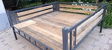 цена кушетка: Тапчан 2 x 2 x 1 м, Металл — 3