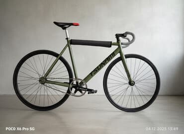 фиксированный велосипед: Шоссейный велосипед, Tsunami, Рама L (172 - 185 см), Б/у — 1