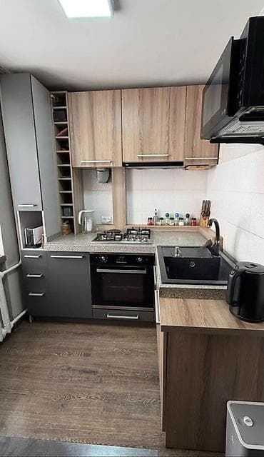 2 bedroom: 2 комнаты, 44 м², ул. Алматинка / Салиева Индивидуалка, 3 этаж, Дизайнерский ремонт — 4