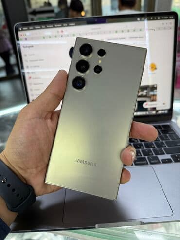 Samsung Galaxy S24 Ultra, Б/у, 256 ГБ, 1 SIM, 2 SIM, eSIM at lalafo.kg Samsung Galaxy S24 Ultra, Б/у, 256 ГБ, 1 SIM, 2 SIM, eSIM