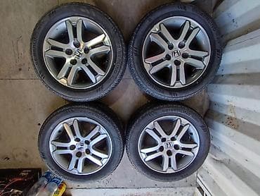 Дөңгөлөктөр монтажда 205 / 55 / R 16, Жай, Колдонулган, Комплект, Жеңил унаалар, Куйма, тешиктери - 5